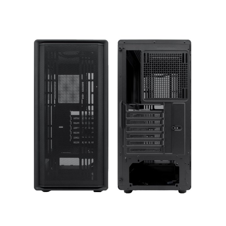 Caja Atx Coolbox Ga700 Darkside Gpu Max 315mm Cristal Templado Liquida 240mm Usb-c Negra