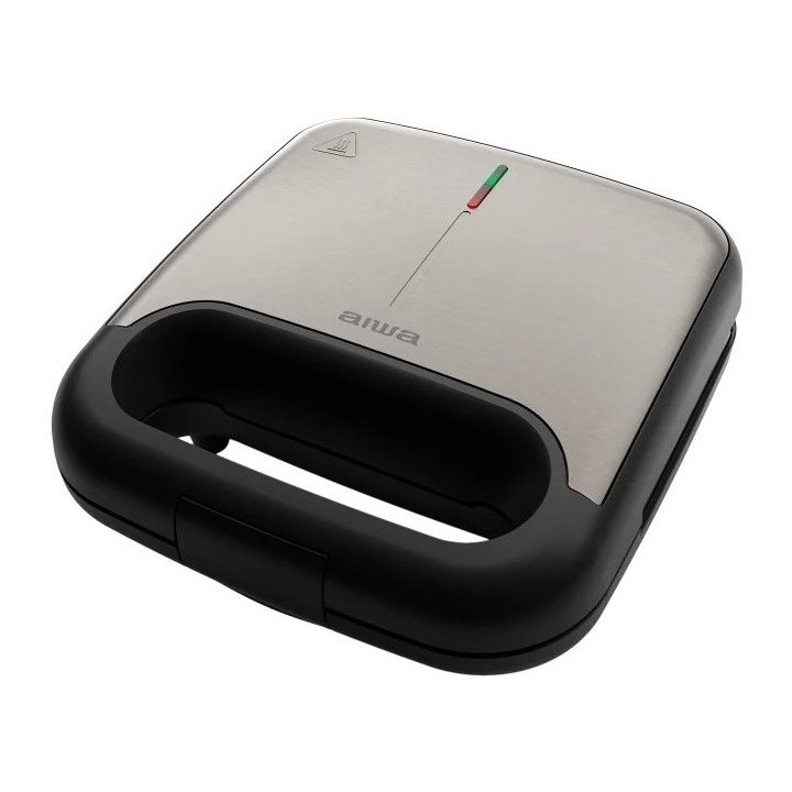 Sandwichera Aiwa Tetsu Asm-750 750w Placas Intercambiables Acero Inox