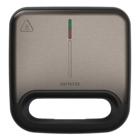 Sandwichera Aiwa Tetsu Asm-750 750w Placas Intercambiables Acero Inox