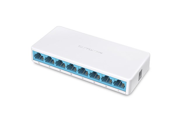MERCUSYS MS108 — Switch 8 puertos Ethernet 10/100 Mbps