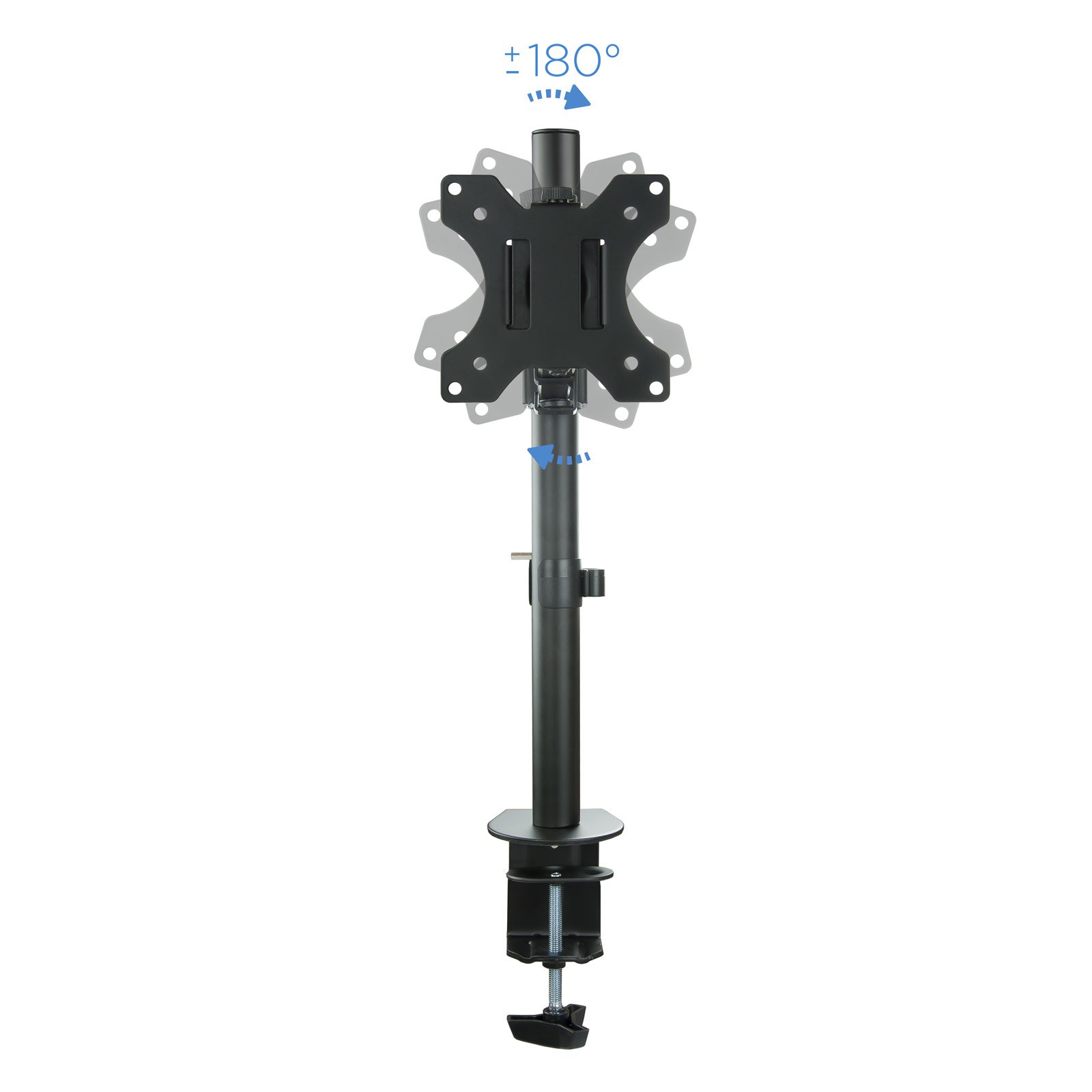 Soporte de Mesa DB1032TN-B para 1 Pantalla de 13-32" MAX. 8KG VESA 75X75 y 100X100 Negro — vista detalle 1