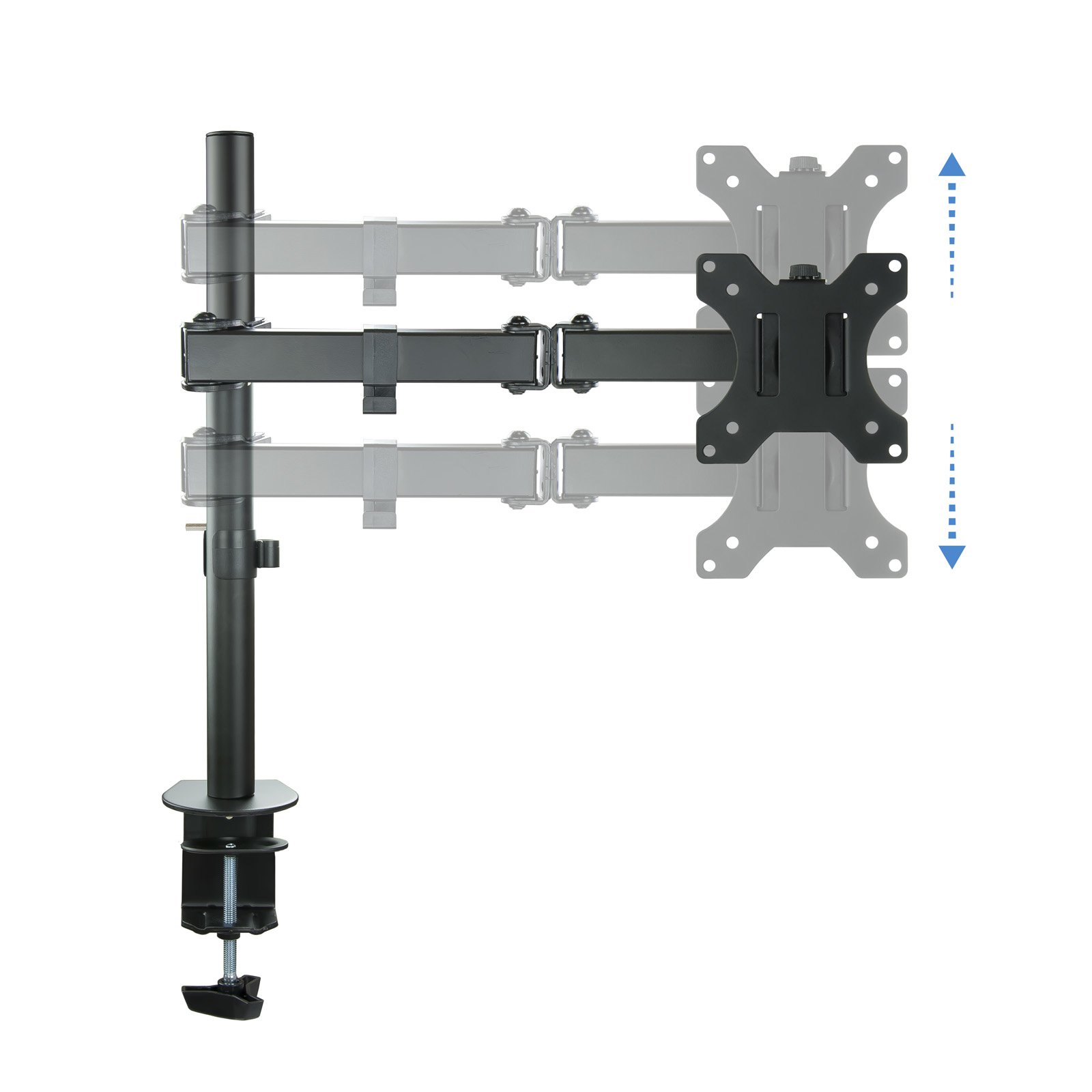 Soporte de Mesa DB1032TN-B para 1 Pantalla de 13-32" MAX. 8KG VESA 75X75 y 100X100 Negro — vista detalle 2