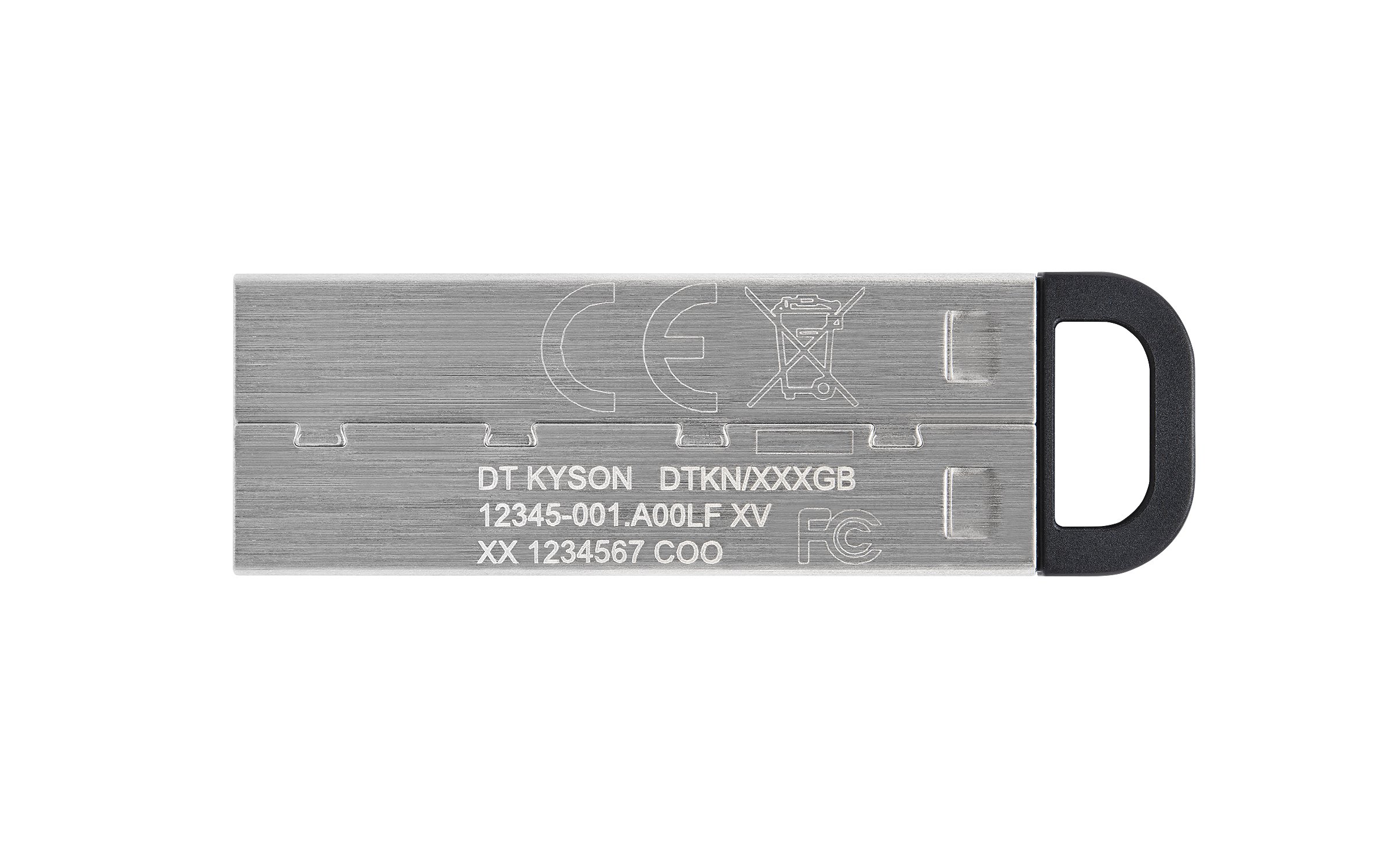 Memoria USB 64GB Datatraveler Kyson DTKN/64GB 200MB/s Metal USB 3.2 Gen 1 — vista detalle 1