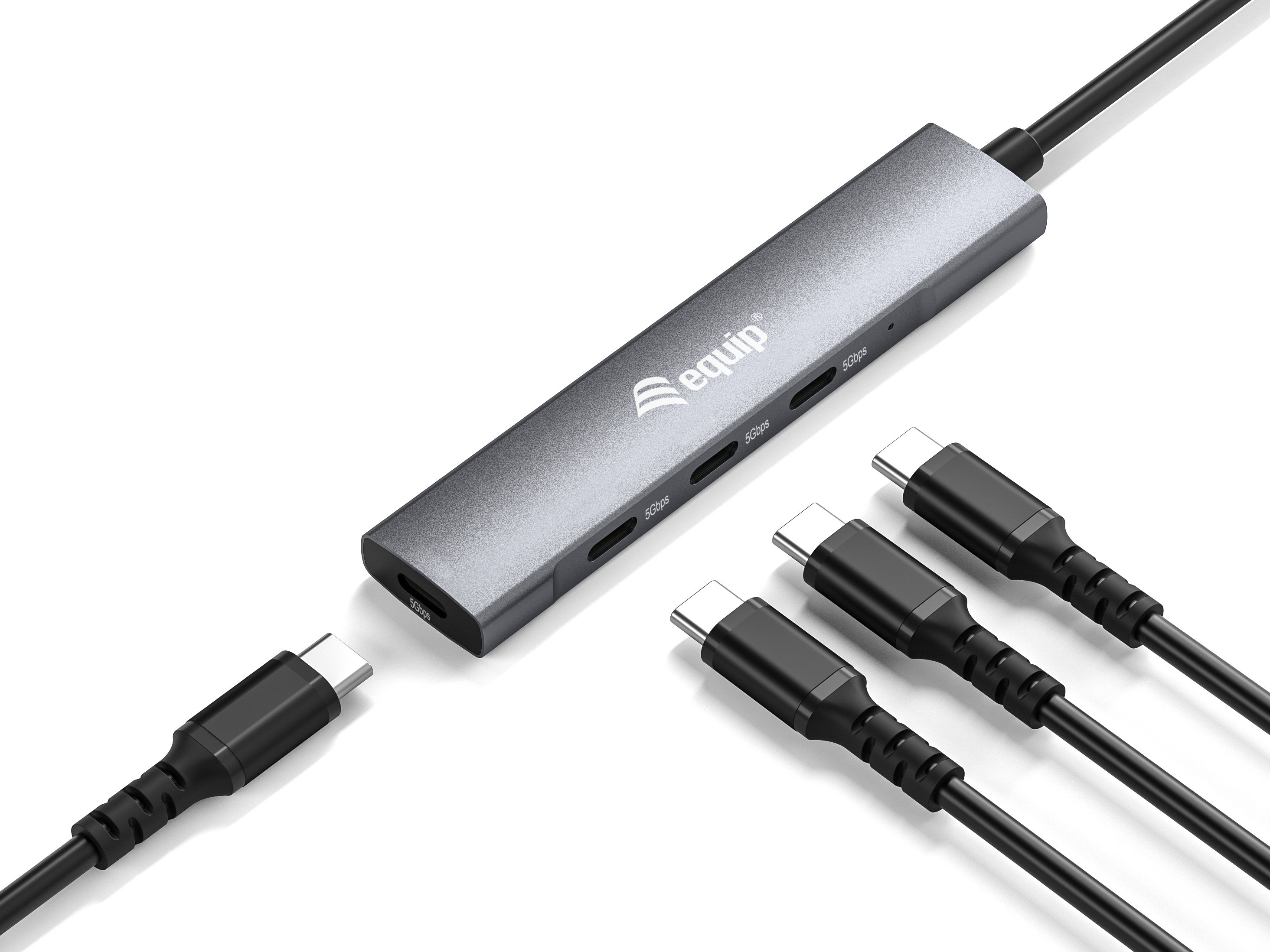 HUB USB-C LIFE USB3.2 Gen1 4 Puertos USB-C 3