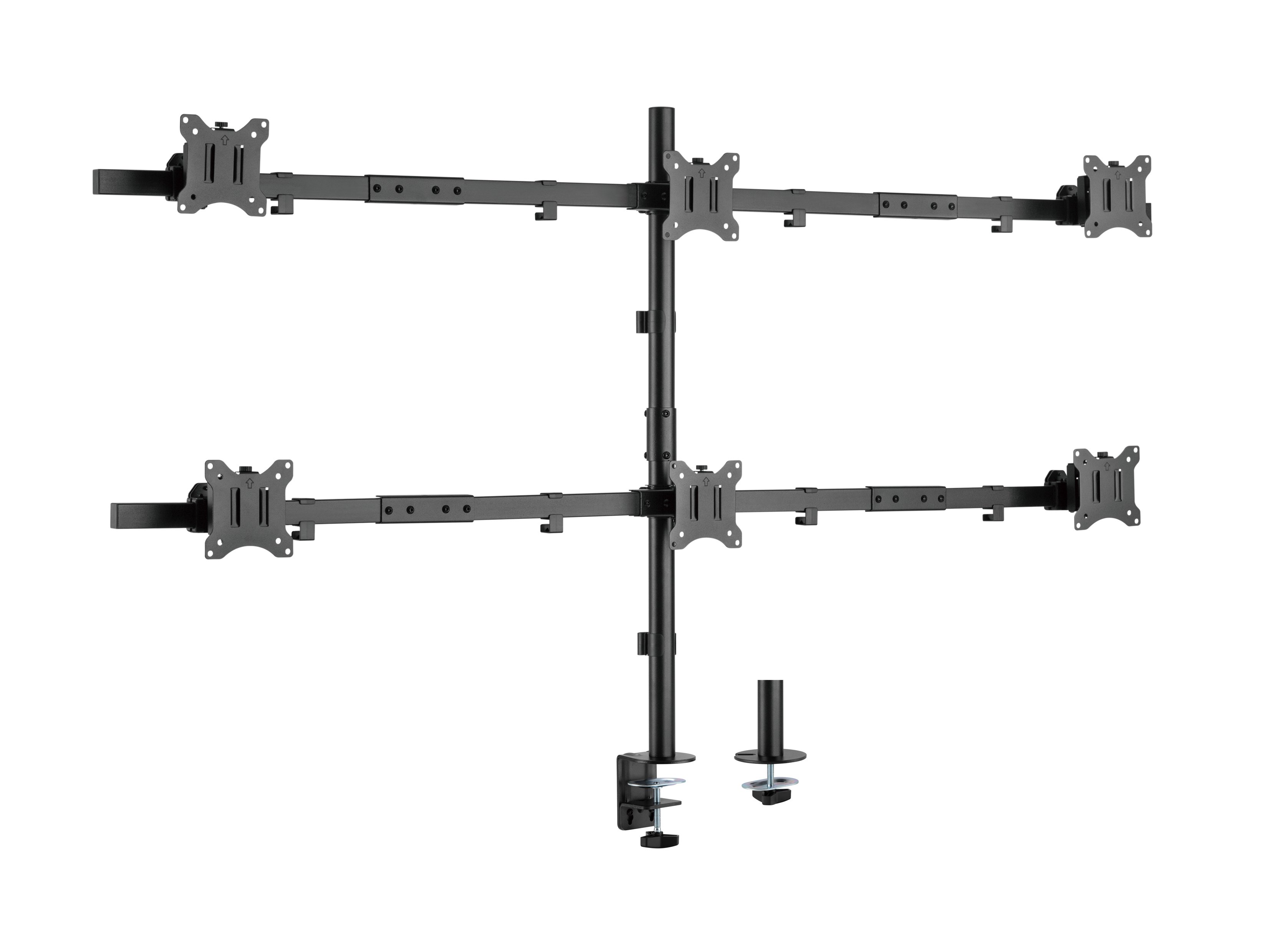 Soporte de Mesa 650160 para 6 Pantallas de 17"-32" Max. 7Kg por Pantalla Max.VESA 100x100 — vista detalle 1