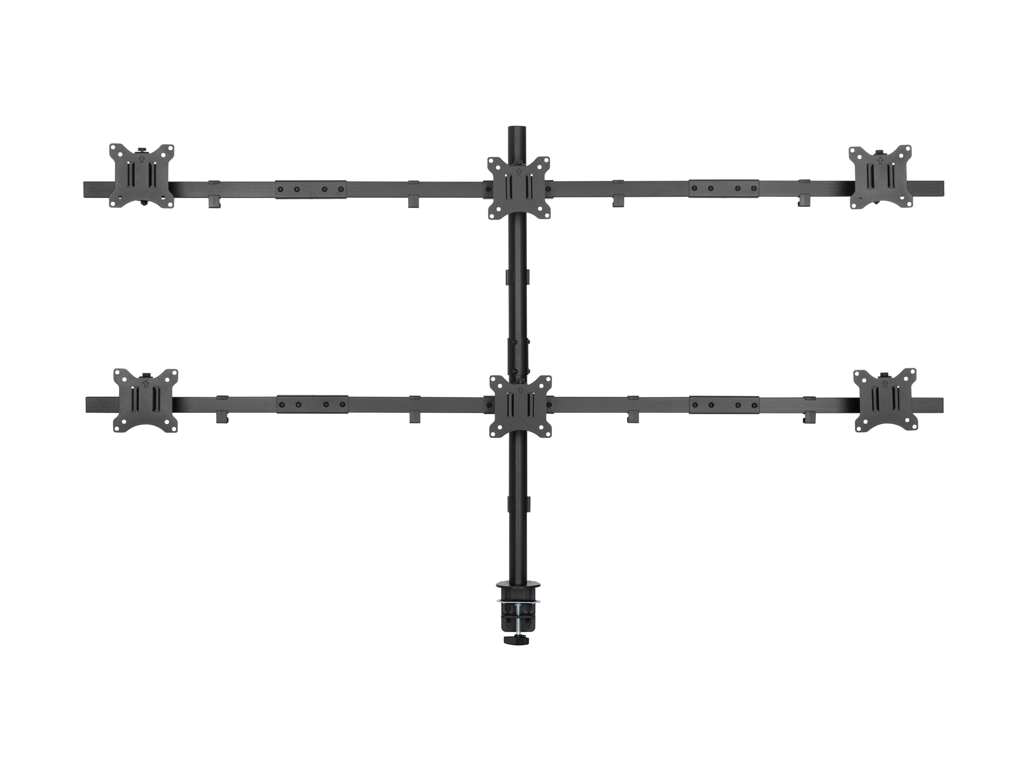 Soporte de Mesa 650160 para 6 Pantallas de 17"-32" Max. 7Kg por Pantalla Max.VESA 100x100 — vista detalle 2