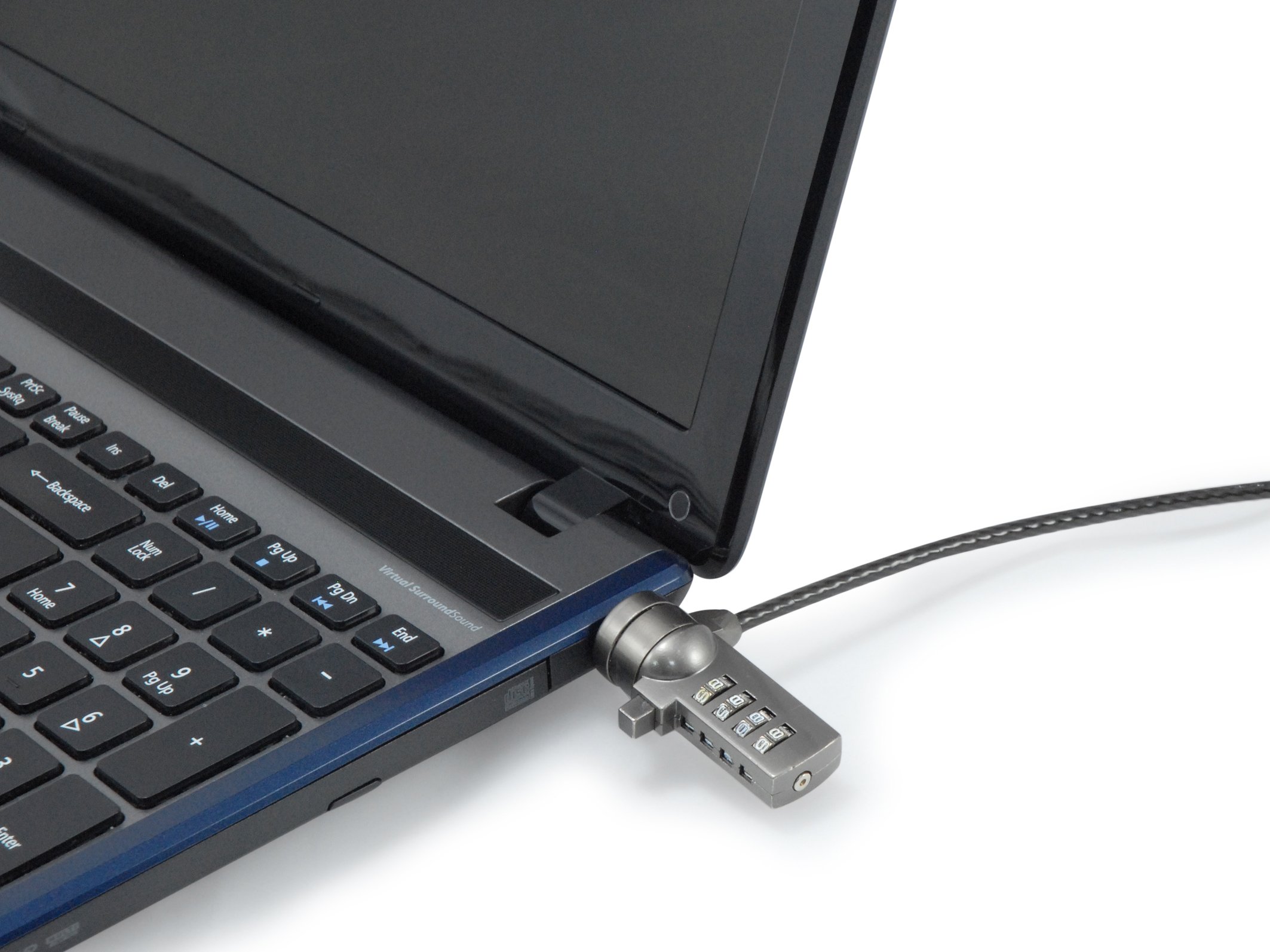 Cable de Seguridad Portatil LIFE por Combinacion 1.8M — vista detalle 2