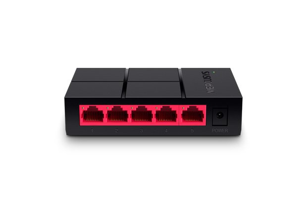Mercusys MS105G — Switch 5 puertos Gigabit Ethernet