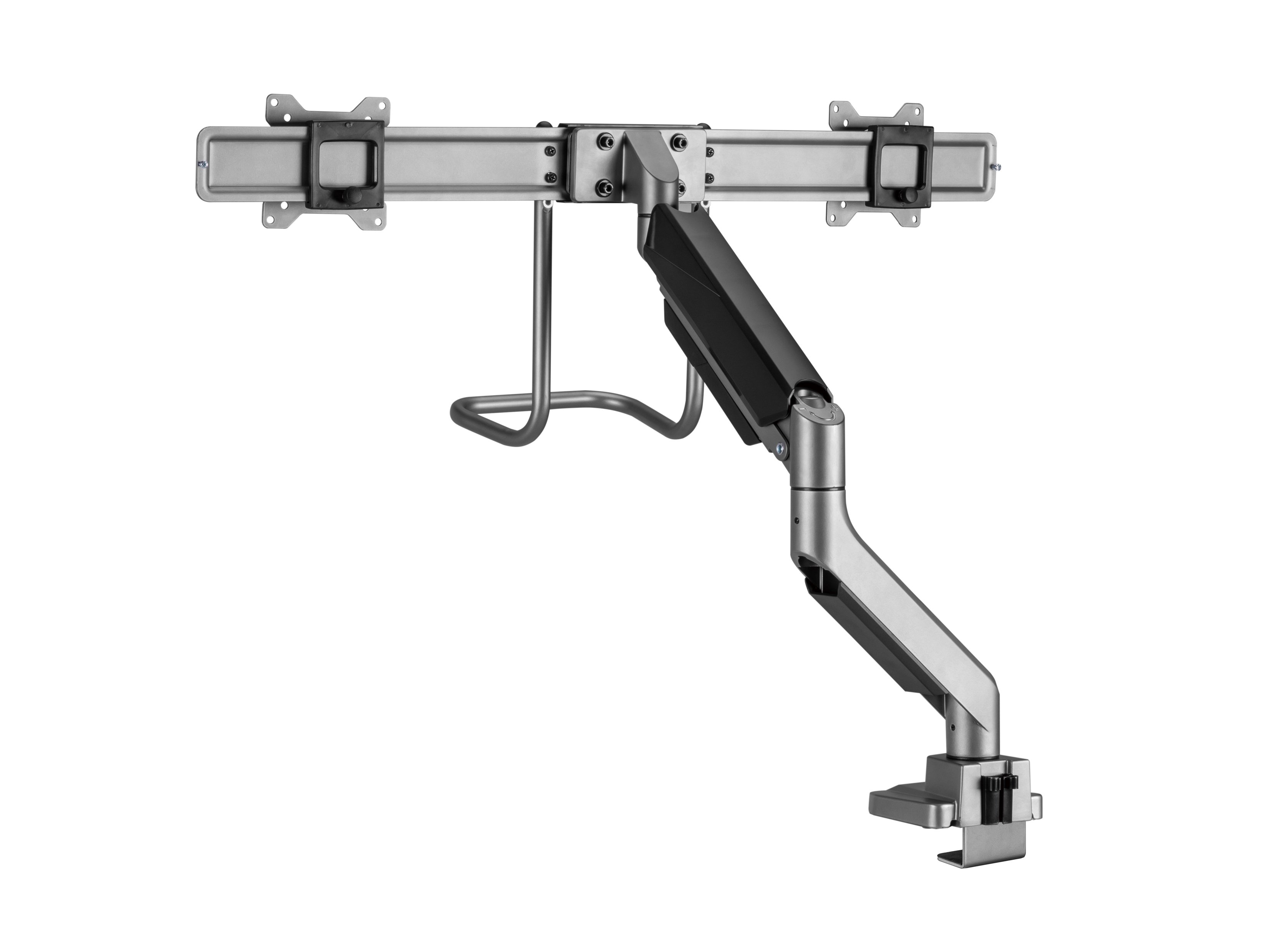 Soporte de Mesa 650161 para 2 Pantallas de 17"-32" Max. 9Kg por Pantalla Max.VESA 100x100 Resorte de GAS Mango de Agarre — vista detalle 1