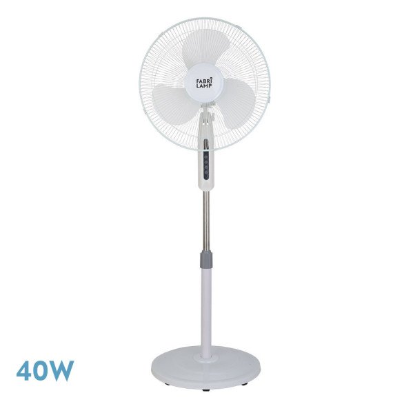 FABRILAMP Etesio — Ventilador de pie oscilante 3 velocidades