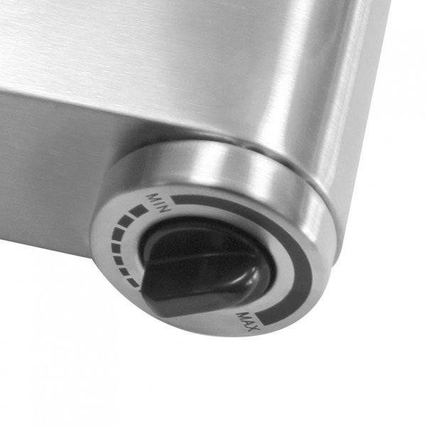 Placa Double Steel 30993 2500W 2 Fogones de 18CM de Diametro 3