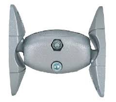 OMB New Flex — Soporte orientable 360° para altavoces, plata