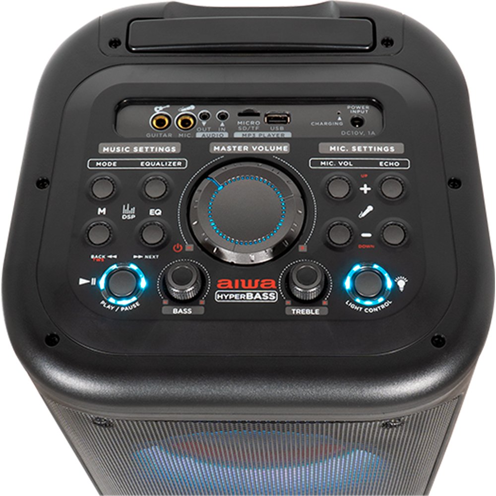 Altavoz Bluetooth Trolley KBTUS-450 5.0TRUE Wireless Stereo 350W FM/USB/Micro-SD/Jack LED RGB 7 Colores Bateria 3600mAh — vista detalle 2