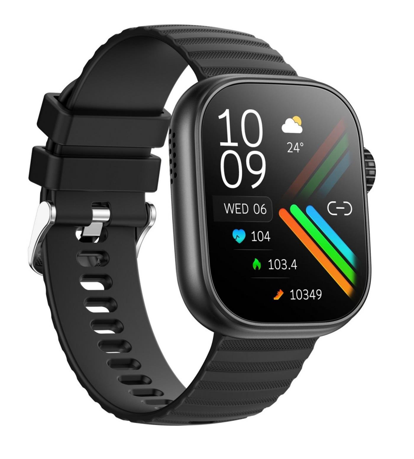 Smartwatch SW-700 Negro Pantalla LCD 2.01" con Llamadas B...