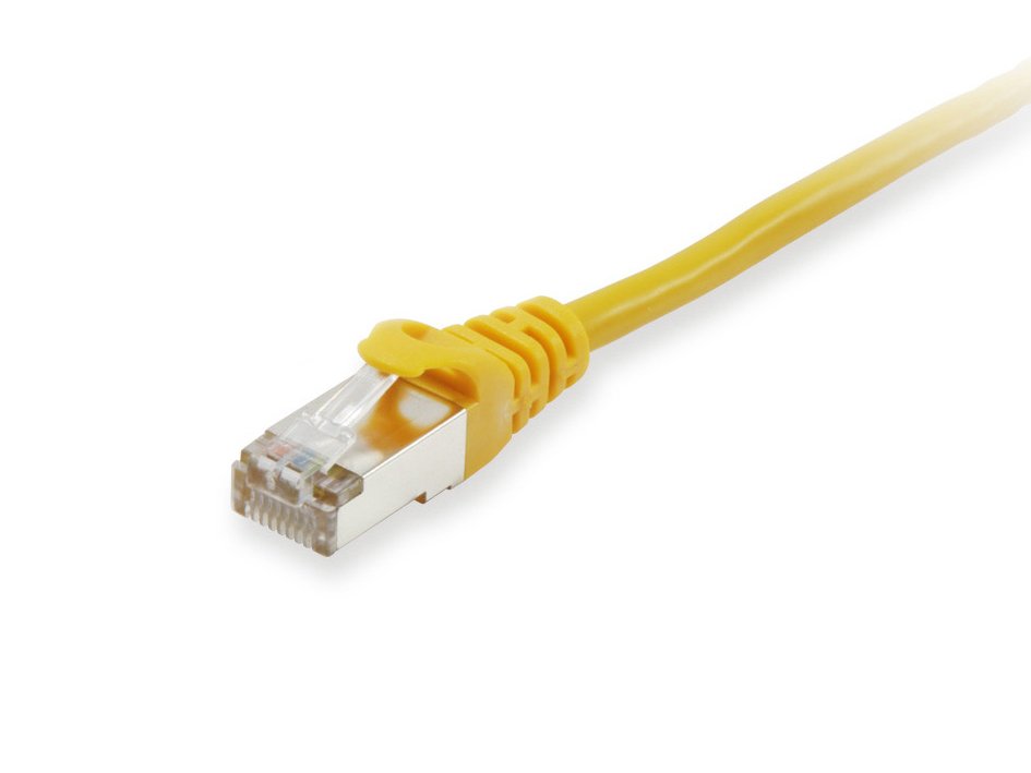 EQUIP 605561 — Cable RJ45 Cat.6 apantallado 2m amarillo — vista detalle 1