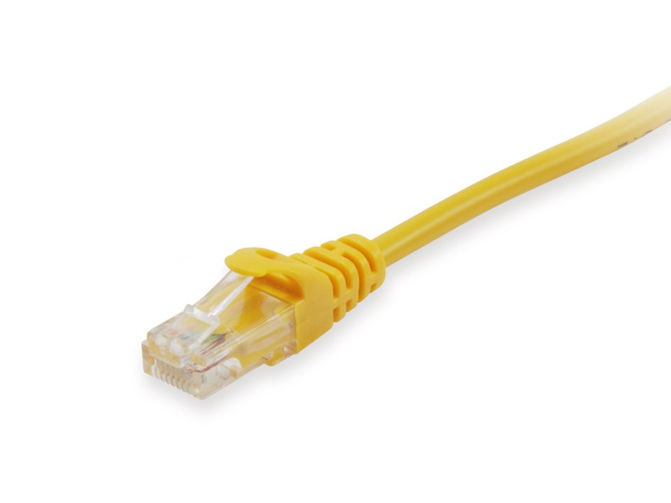EQUIP — Cable de red Cat.6 0,5m amarillo UTP 2