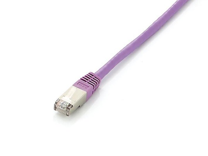 EQUIP Latiguillo Cat.6A S/FTP 2m — Cable apantallado púrpura — vista detalle 1