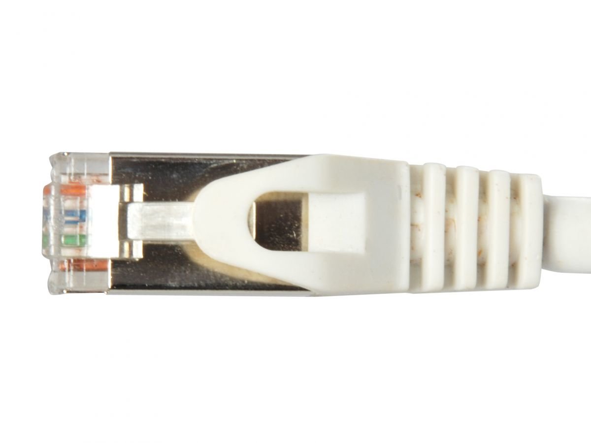EQUIP Latiguillo CAT.6A S/FTP 15M — Cable apantallado blanco LSOH — vista detalle 2