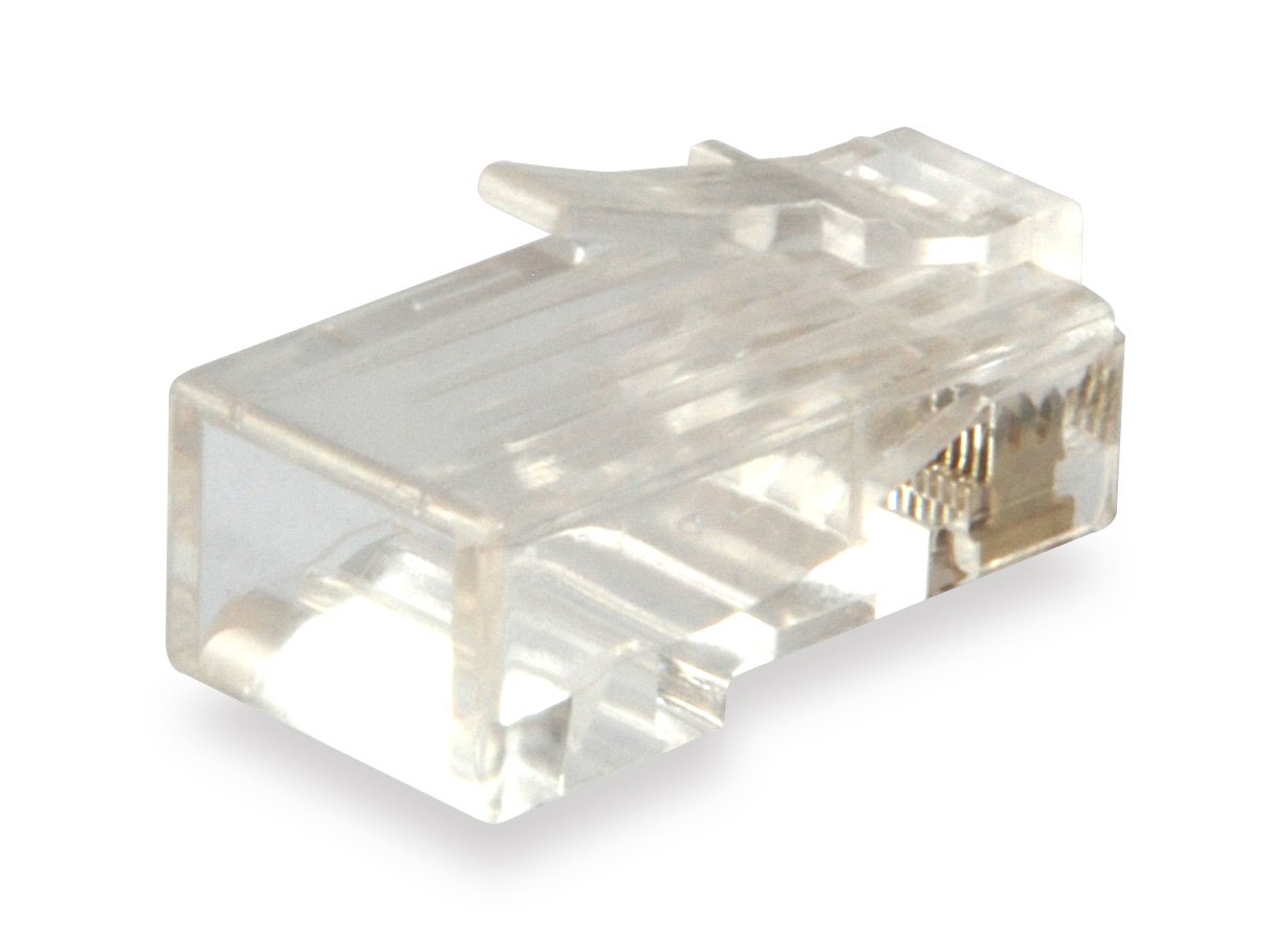 Kit 100 Conectores RJ45 Categoria 6 121144 — vista detalle 1