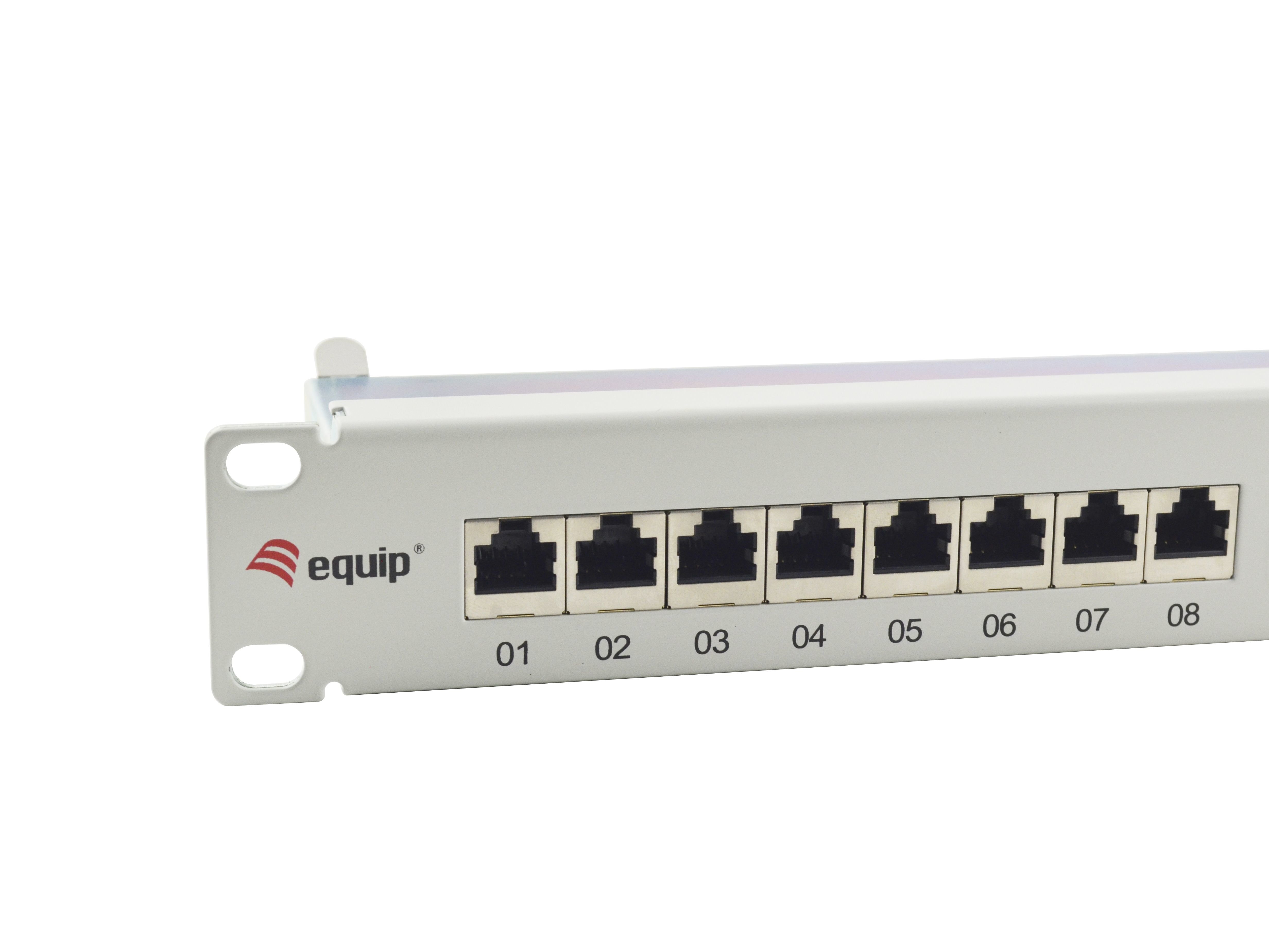 EQUIP Panel Parcheo 24 Puertos Cat.6A Apantallado — vista detalle 1