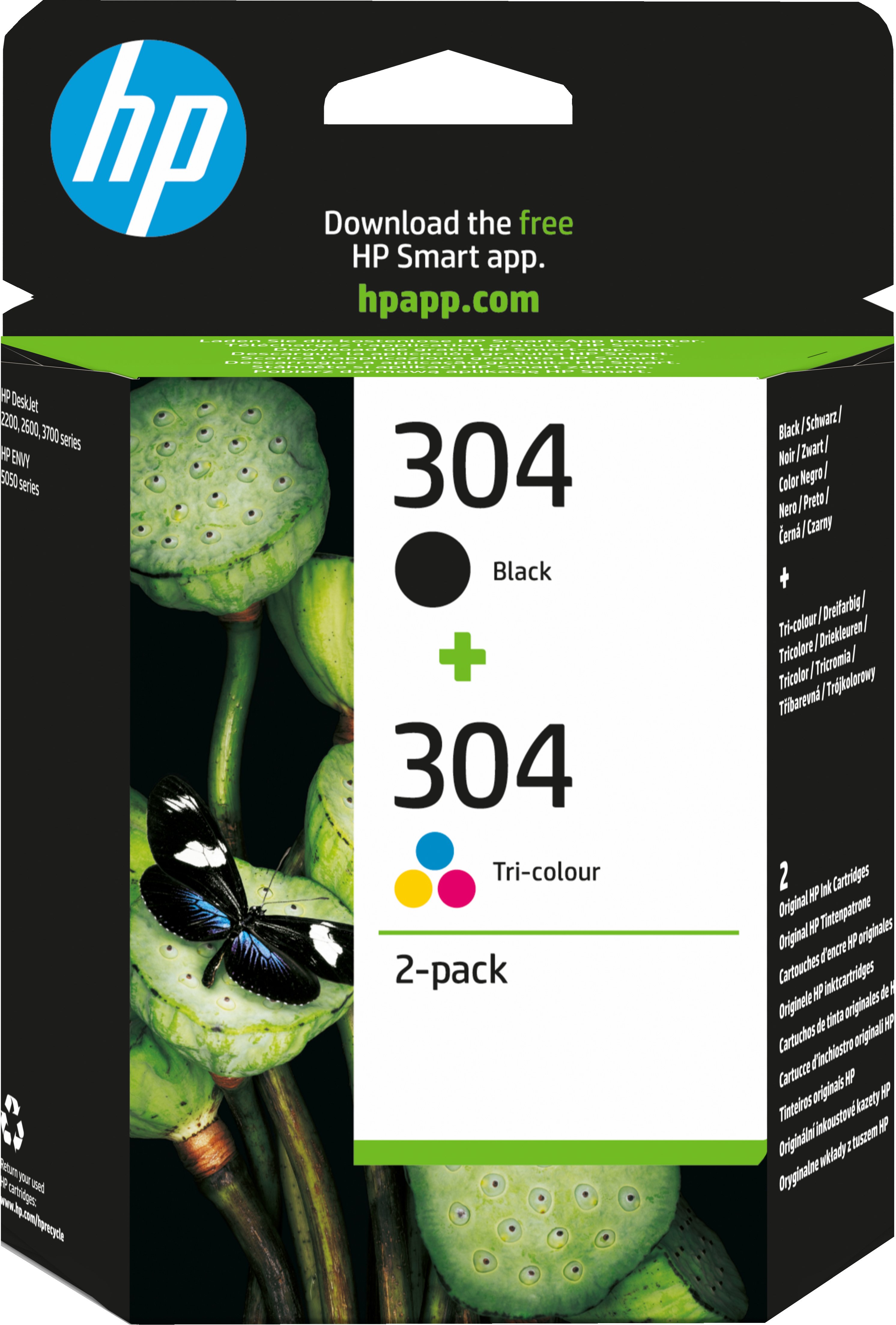 Cartucho Nª304 Pack de 2 Negro y Color 3JB05AE