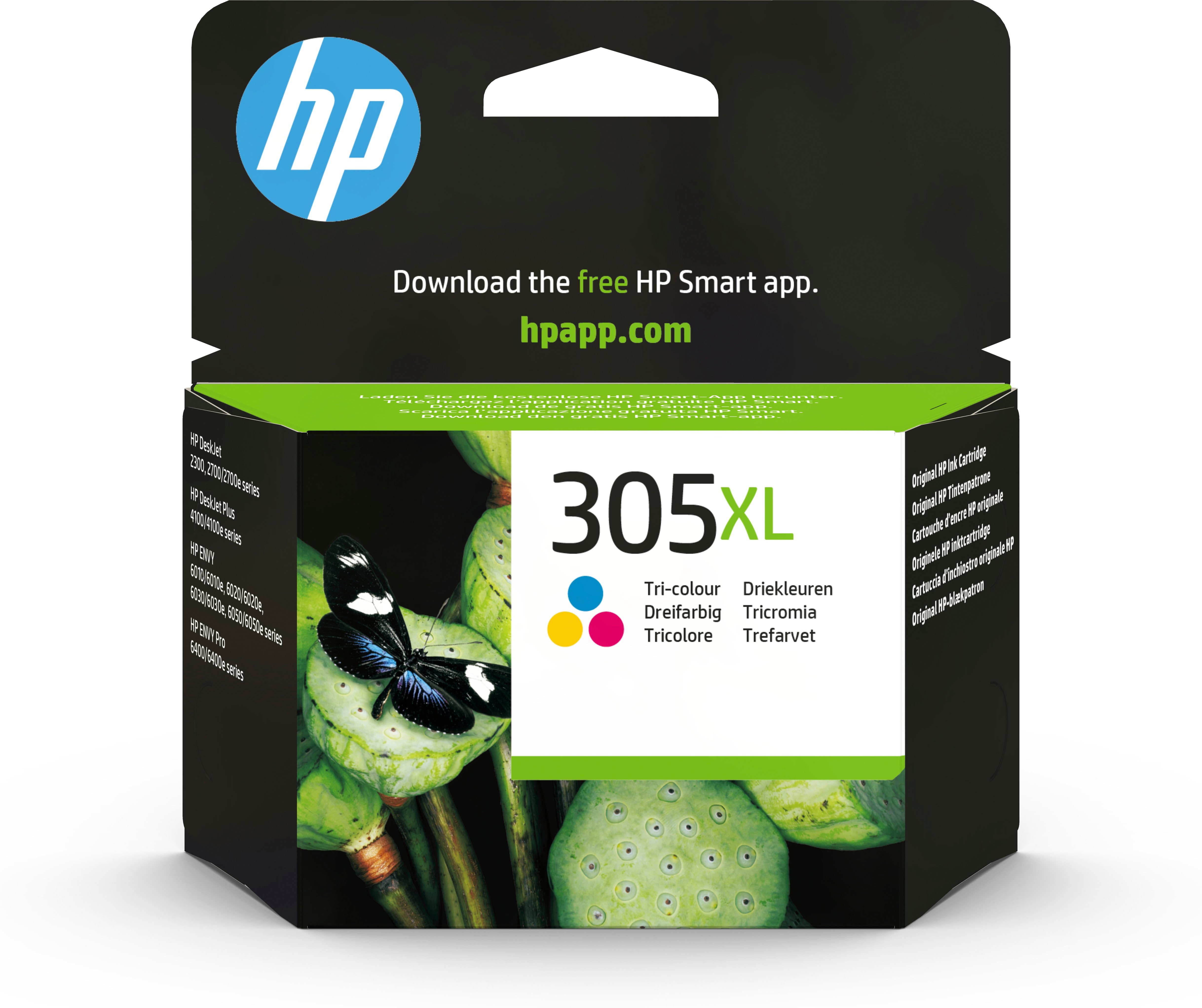 HP 305XL — Cartucho color de alta capacidad para Deskjet/Envy