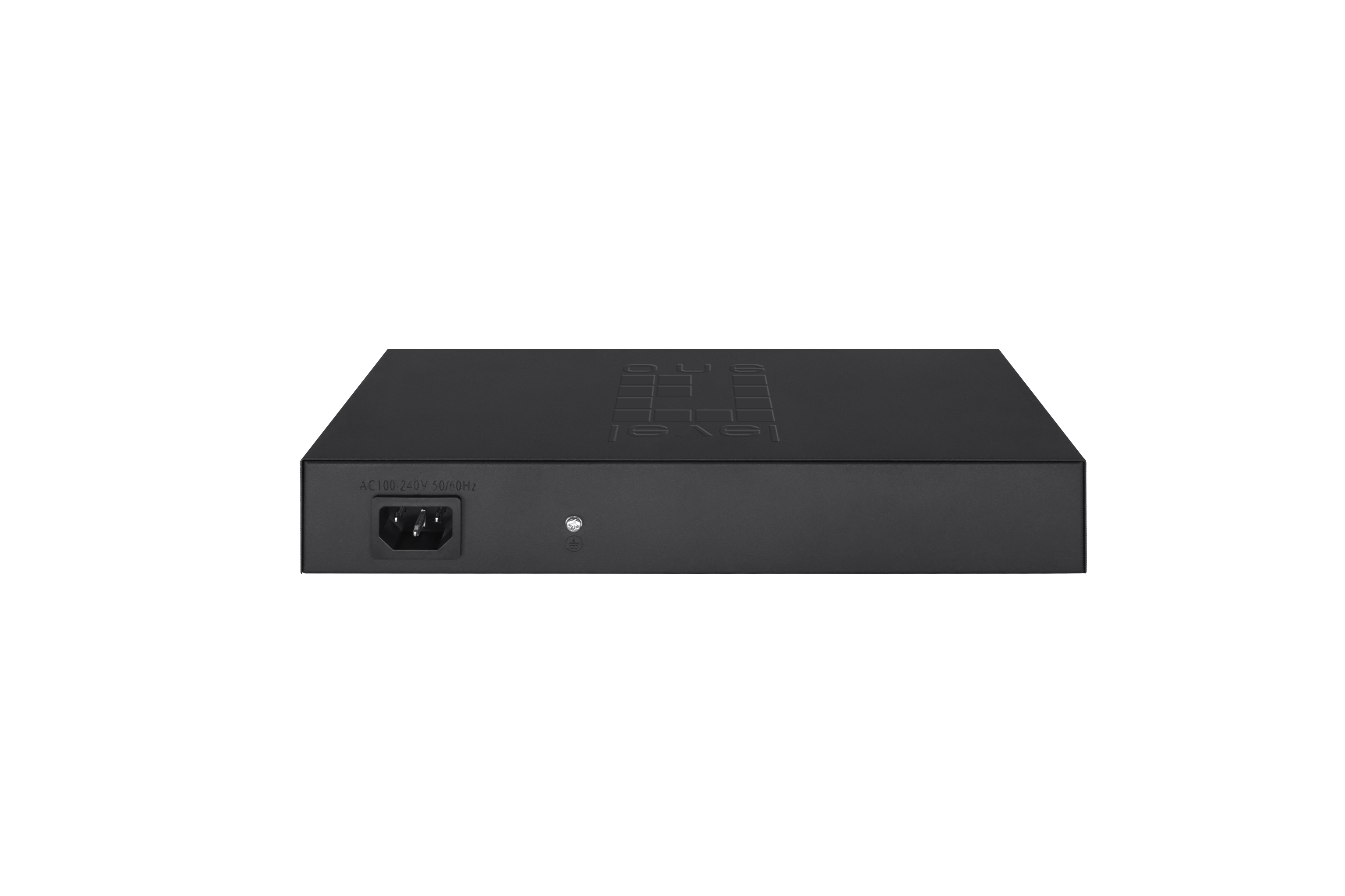 Switch Semigestionable Hilbert 8P POE 10/100/1000 130W +2P SFP 10/100/1000 Carcasa Metalica — vista detalle 1