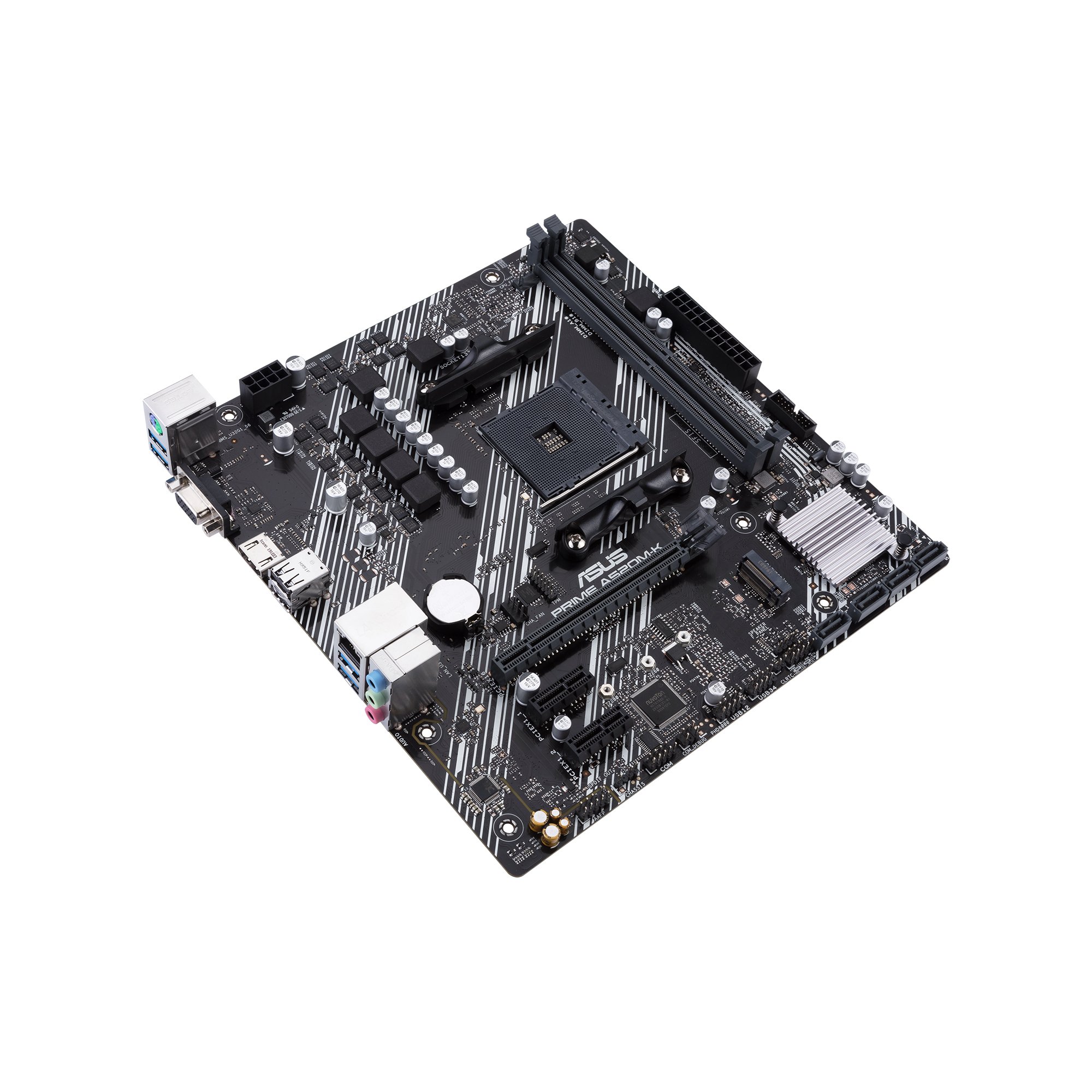 ASUS PRIME A520M-K — Placa base AM4 M-ATX con DDR4 3200MHz y M.2 5