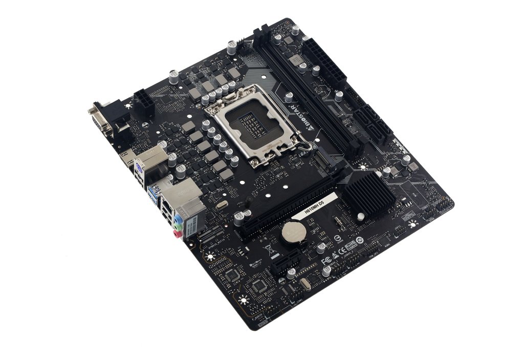 BIOSTAR H610MH — Placa base M-ATX DDR5 para procesadores Intel 12ª-14ª gen 2