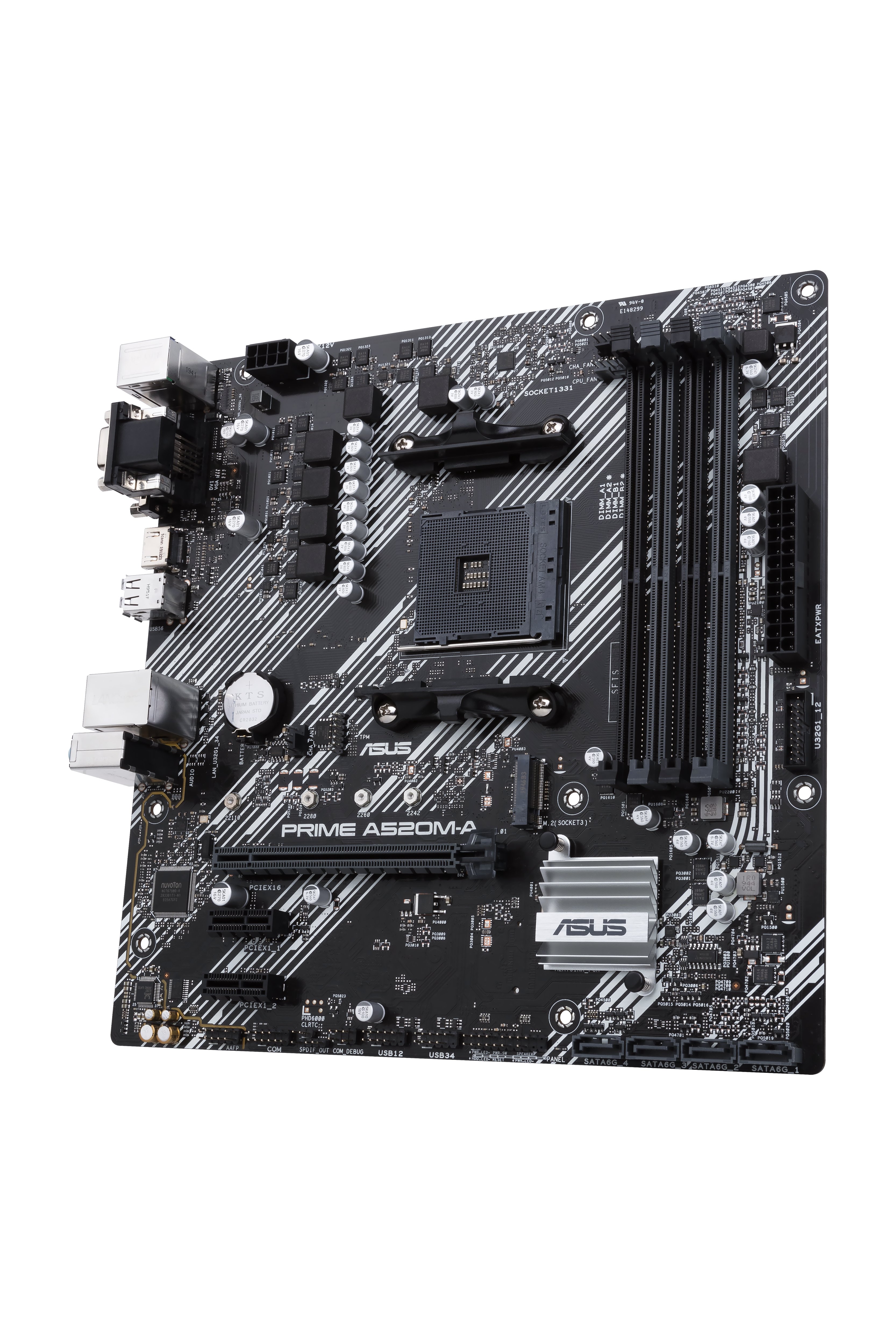 PB Prime A520M-A II/CSM Skt AM4 M-ATX — vista detalle 2