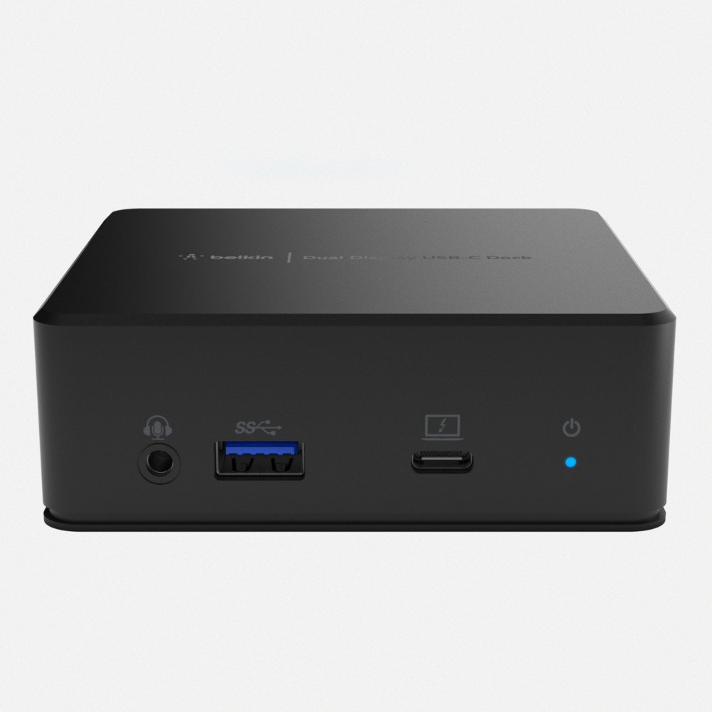 Belkin INC002VFBK — Docking USB-C con 2 HDMI y carga 85W — vista detalle 1