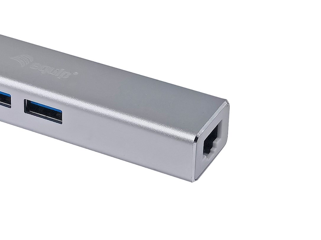 EQUIP 133481 — Hub USB-C con 3 puertos USB 3.0 y Ethernet Gigabit 5