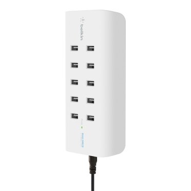 HUB USB 2.0 10 Puertos 2.4Amp USB Charger — vista detalle 2