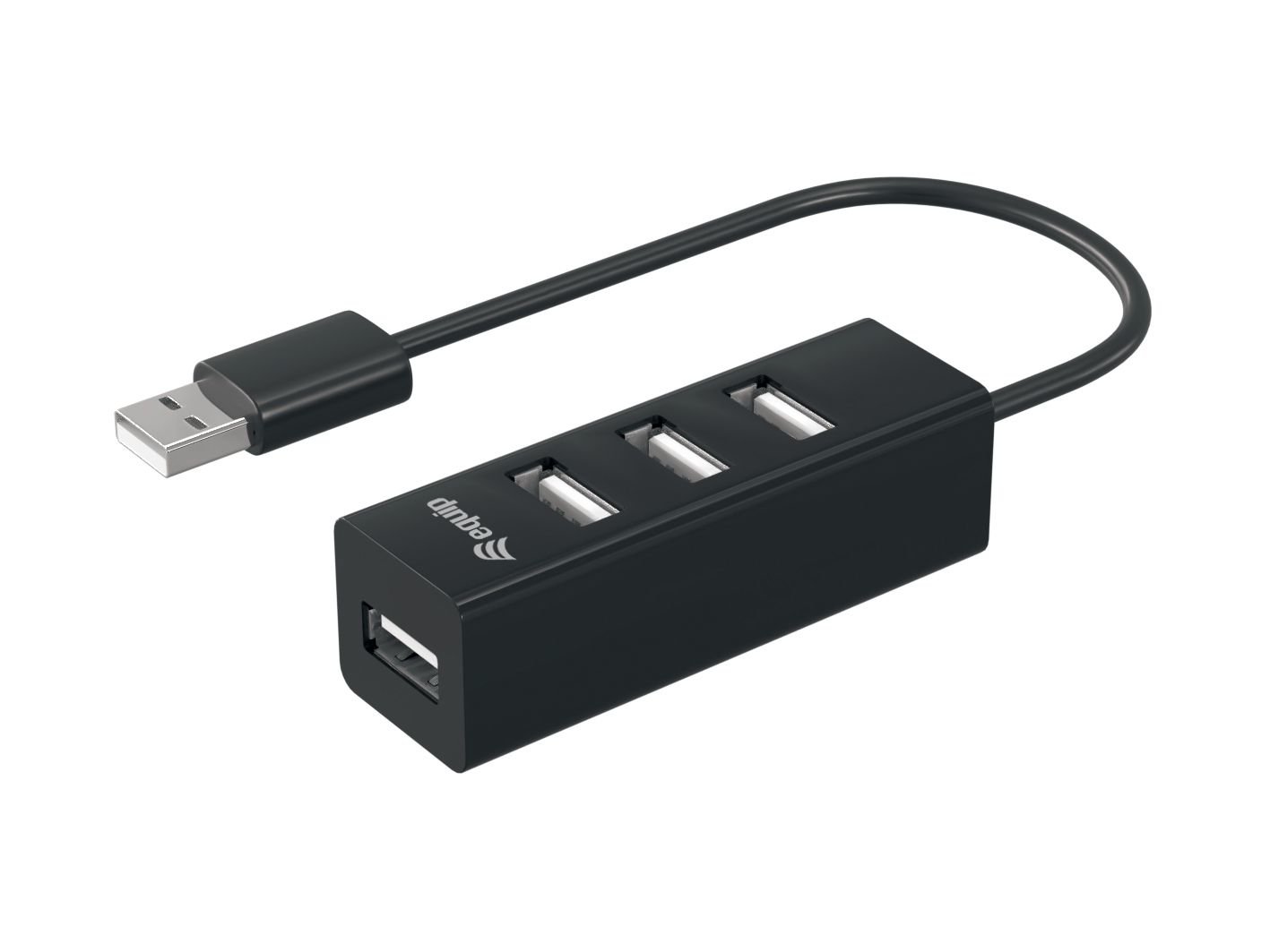 EQUIP Life — Hub USB 2.0 con 4 puertos USB-A