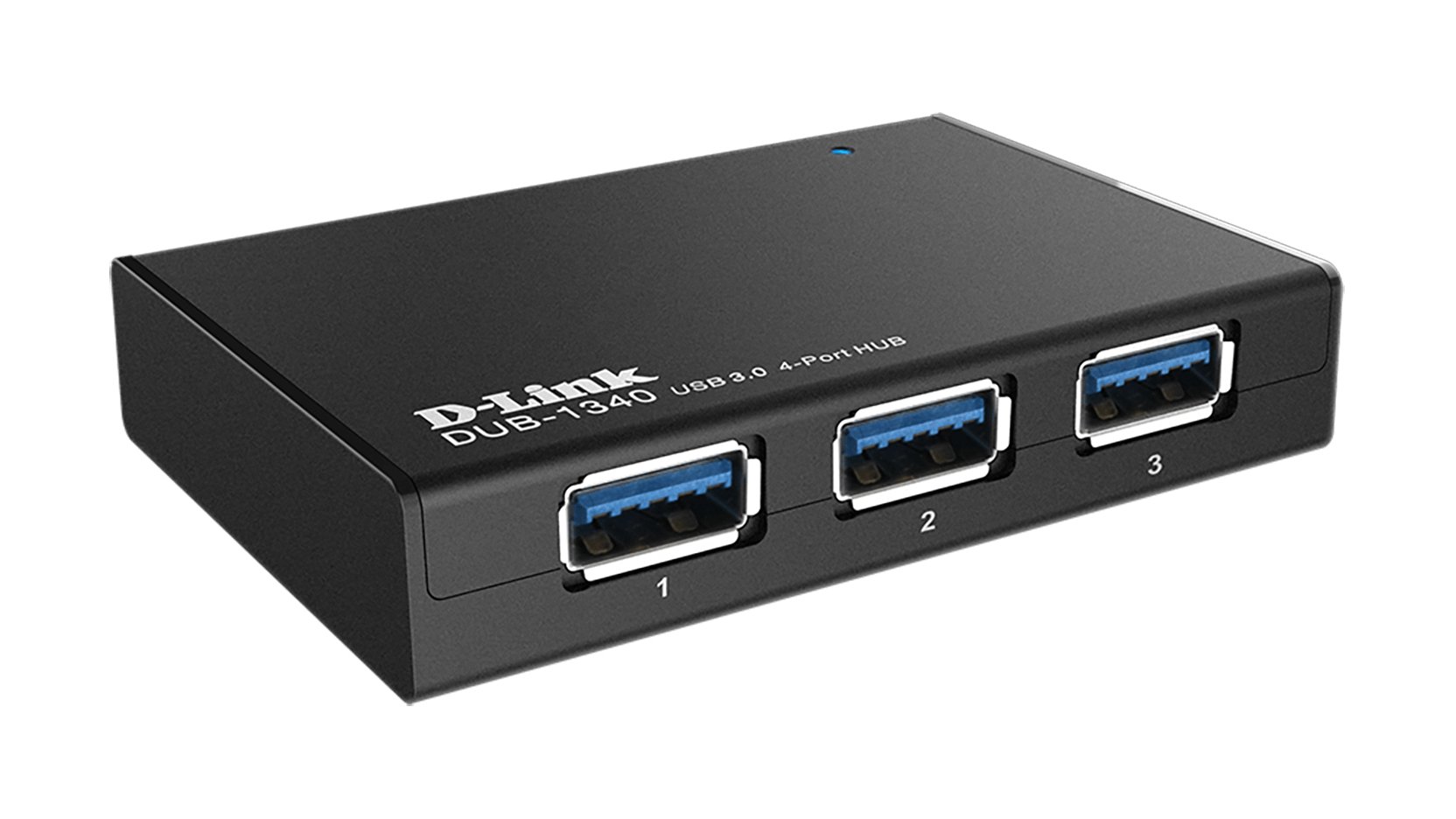 HUB USB 3.0 DUB-1340 USB 3.0 4 Puertos Diseño Portable no Necesita Corriente — vista detalle 1