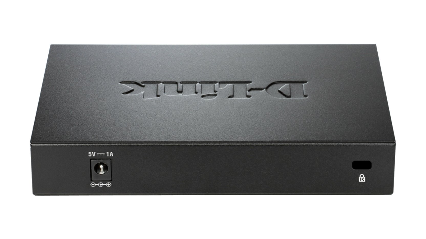 D-Link DES-108 — Switch Ethernet 8 puertos carcasa metálica — vista detalle 2