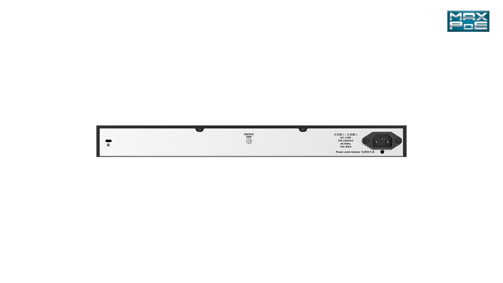 D-Link DGS-1026MP — Switch 24 puertos Gigabit PoE 370W — vista detalle 1