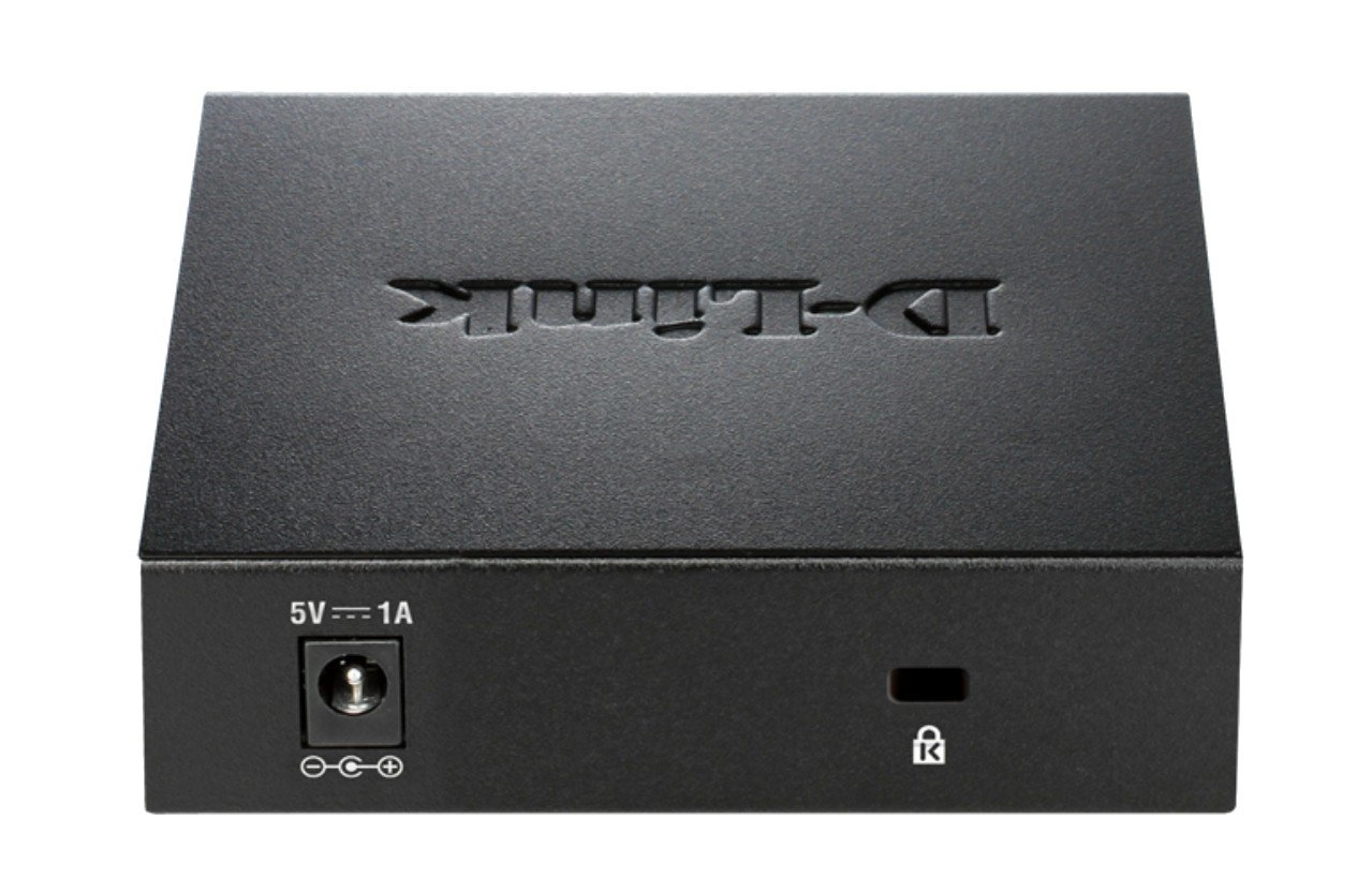 D-Link DGS-105 — Switch 5 puertos Gigabit, IGMP Snooping 4