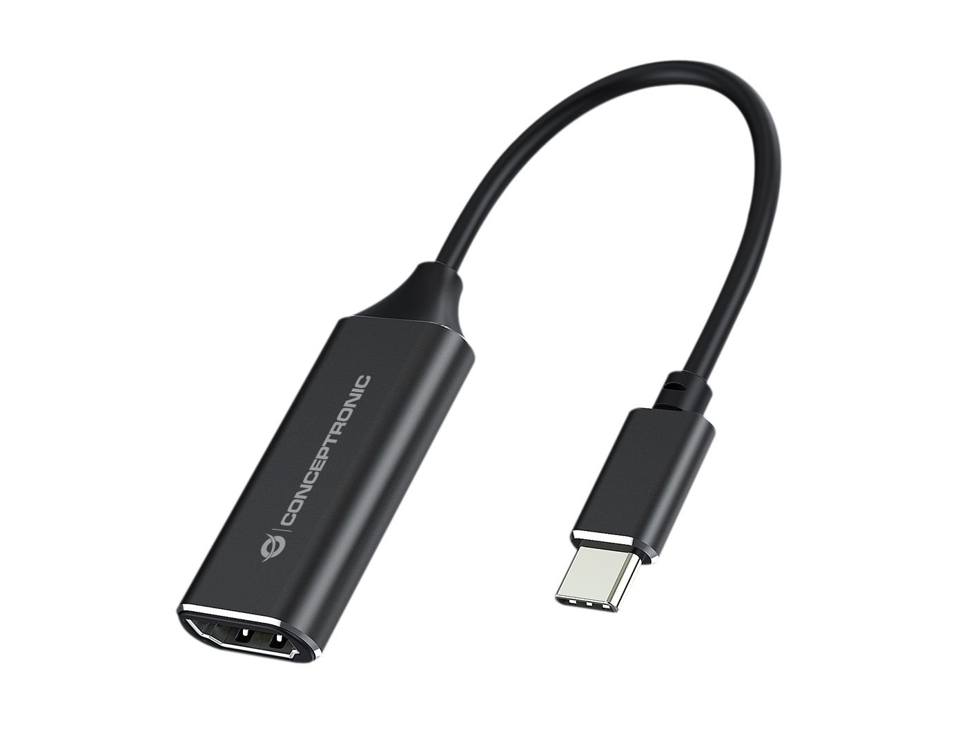 CONCEPTRONIC ABBY03B — Adaptador USB-C a HDMI 4K 30Hz