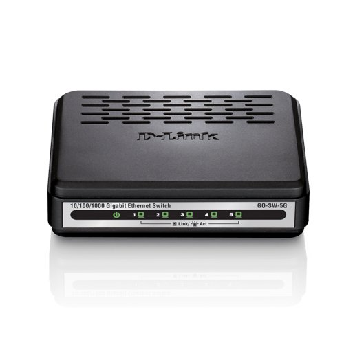 D-Link GO-SW-5G — Switch 5 puertos Gigabit de sobremesa