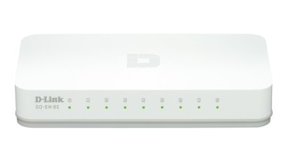 D-Link GO-SW-8E — Switch 8 puertos Ethernet de sobremesa
