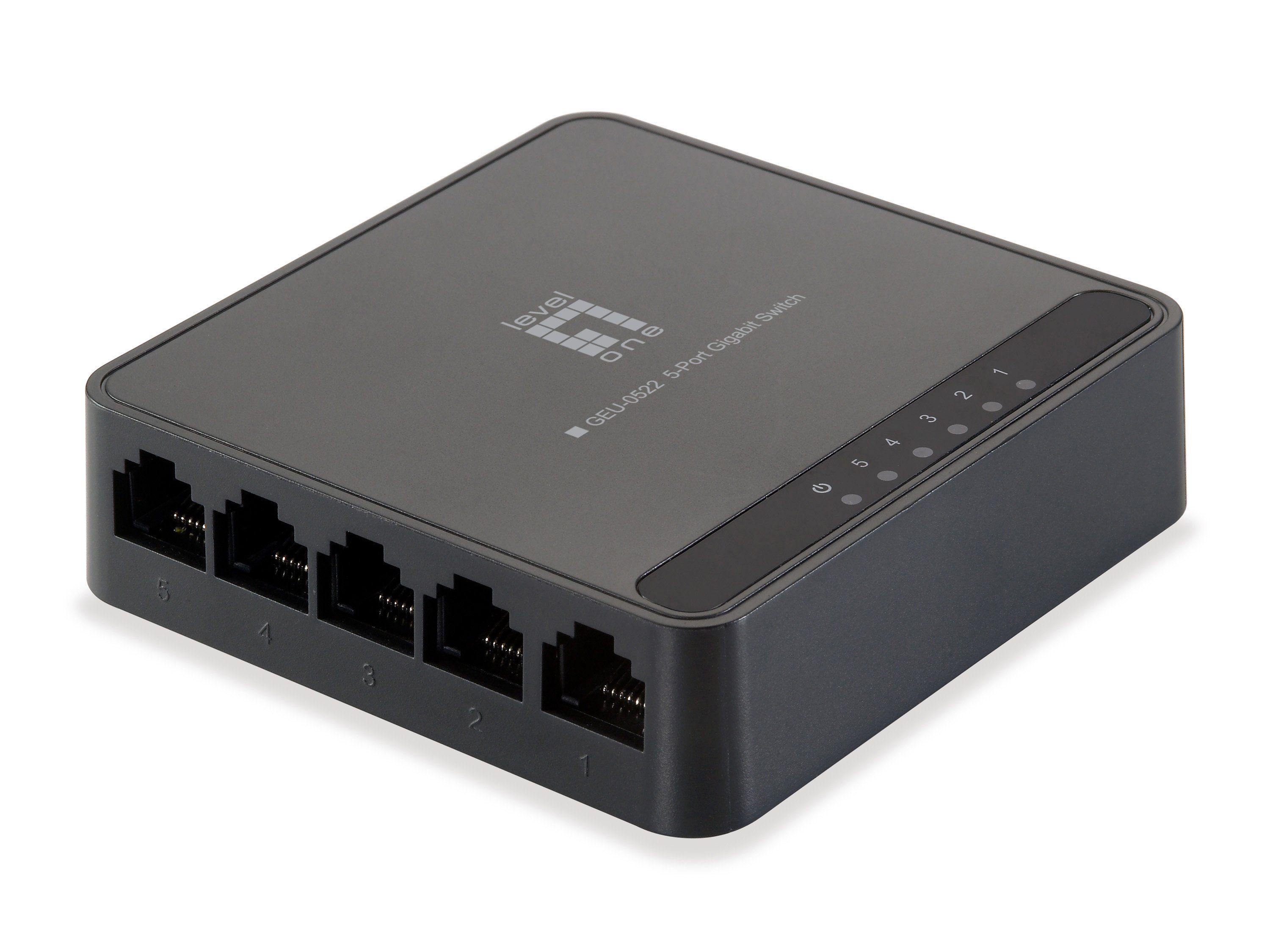 LEVEL ONE GEU-0522 — Switch Gigabit 5 puertos 10/100/1000