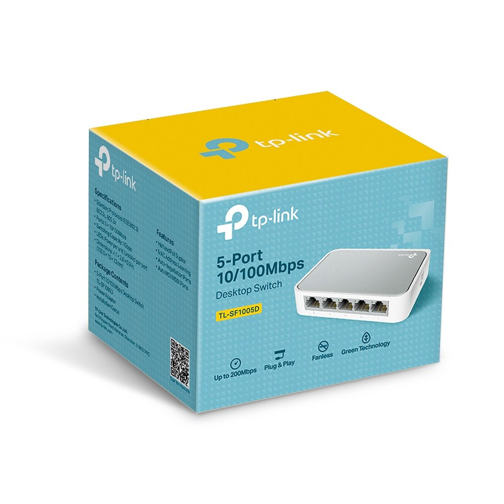 Switch no Gestionable TP-LINK SF1005D 5P Ethernet Sobremesa no RACK — vista detalle 2