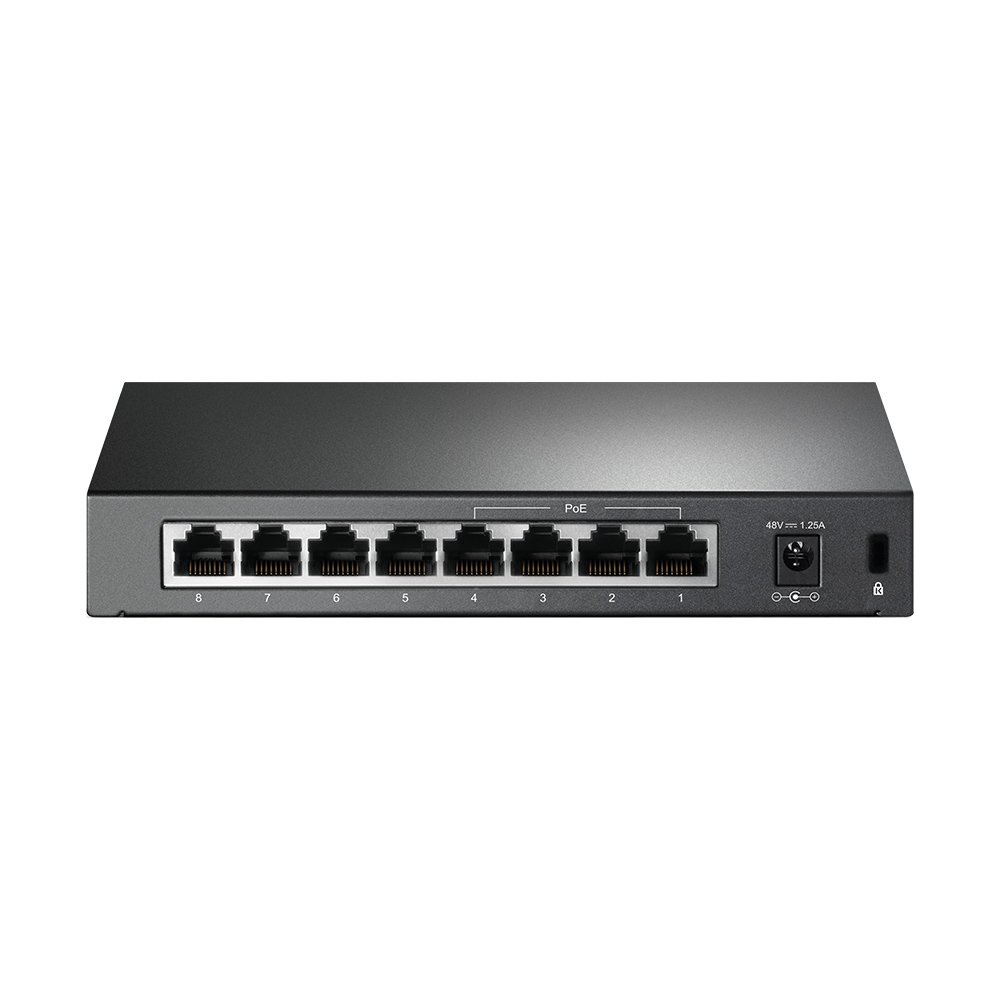 Switch no Gestionable TP-LINK SF1008P 8P Ethernet Sobremesa no RACK con 4P POE — vista detalle 2