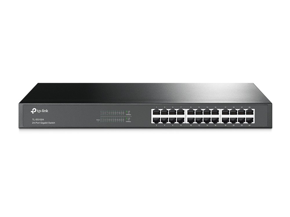 TP-LINK SG1024 — Switch 24 puertos Gigabit carcasa metálica