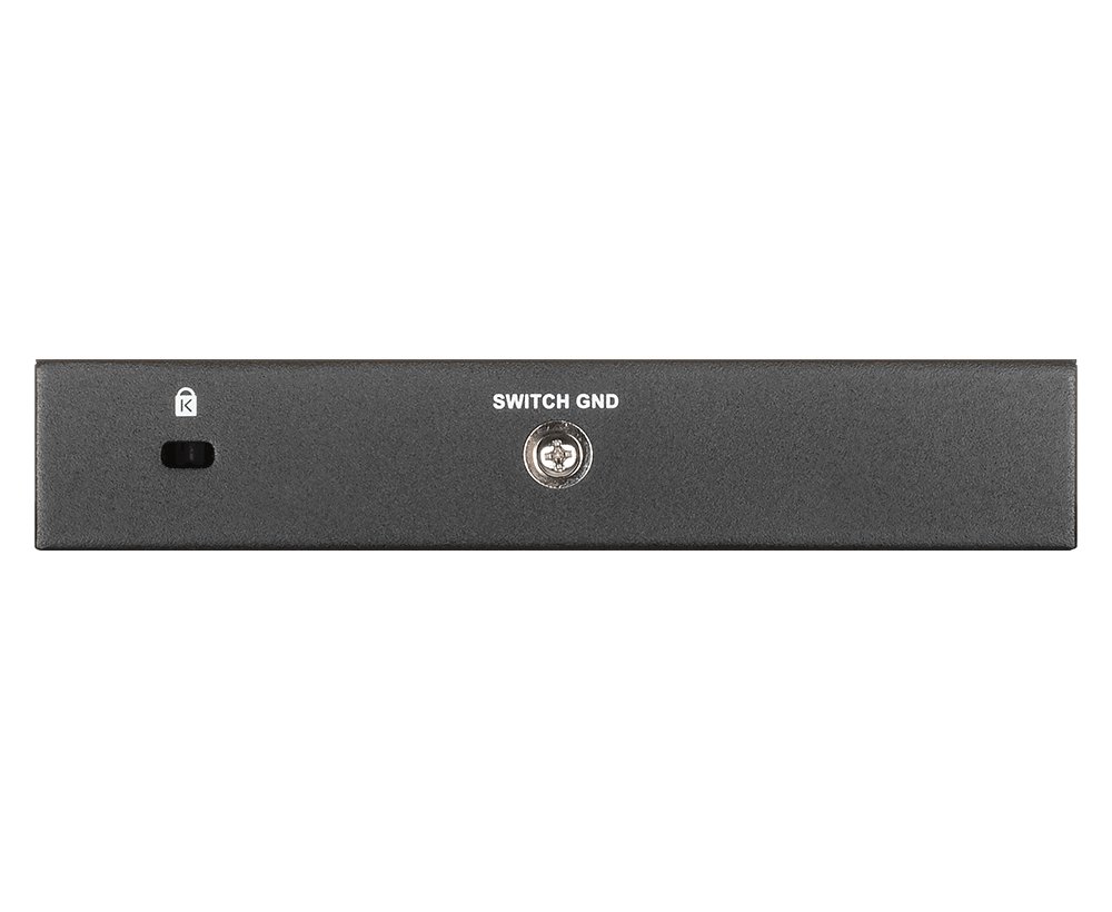 Switch Semigestionable DGS-1100-05PDV2 5P GIGA 2P POE (18W) 1xPD PORT para POE Passthrough no RACK — vista detalle 1