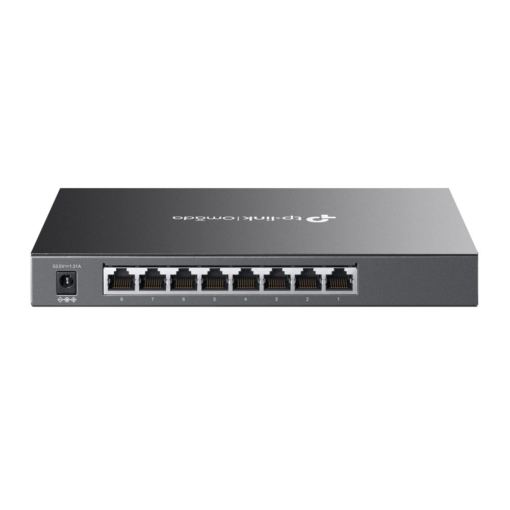 Switch Semigestionable Poe+ TP-LINK TL-SG2008P 8P GIGA de Estos 4P Poe+ (62W) Integracion por Omada SDN — vista detalle 1