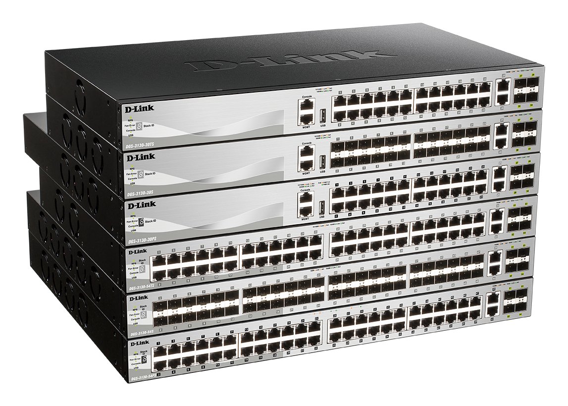 Switch Gestionable L3 Stackable DGS-3130-54PS/E 48P POE (370W) GIGA + 2P 10G + 4P 10G Sfp+ — vista detalle 2
