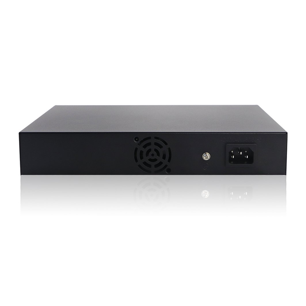 Switch Gestionable L2 8P 10/100/1000 + 2P Gigabit Combo — vista detalle 1
