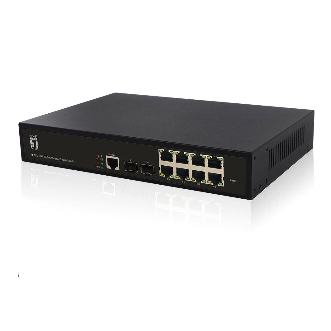 Switch Gestionable L2 8P 10/100/1000 + 2P Gigabit Combo — vista detalle 2